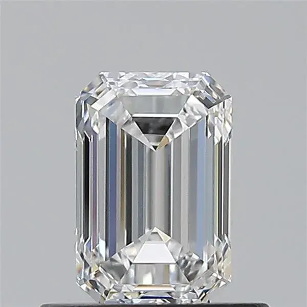 0.70ct Emerald Natural Diamond (Colour D, Clarity VVS1, GIA Certified)