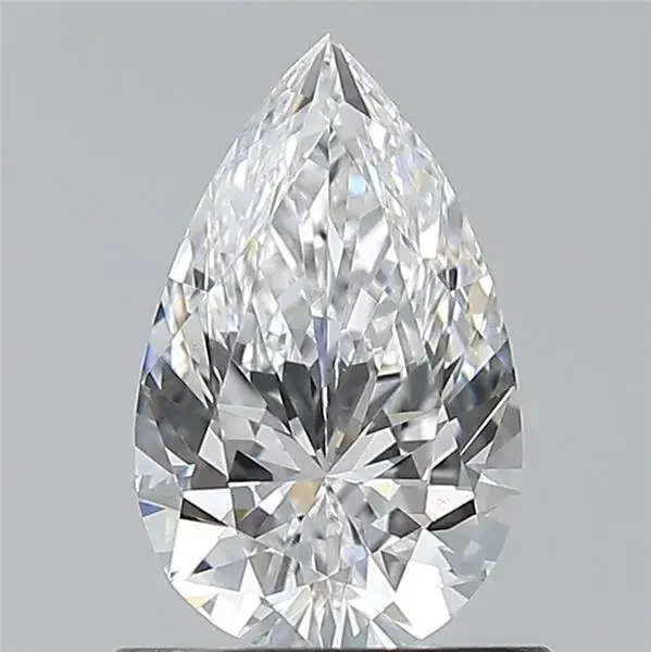 0.80ct Pear Natural Diamond (Colour D, Clarity VS1, GIA Certified)