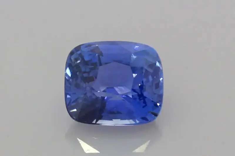 2.17ct Cushion Natural Sapphire (Colour Blue, Clarity Slightly Included, Cut Faceted)