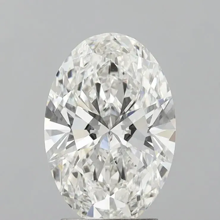 3.03ct Oval Lab Grown Diamond (Colour F, Clarity VVS2, IGI Certified)