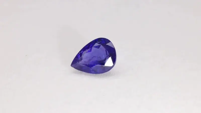 3.53ct Pear Natural Tanzanite (Colour Blue, Clarity Moderately Included, Cut Faceted)