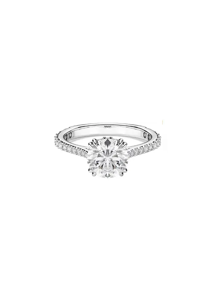 ANELLO DONNA COCKTAIL SOLITARIO MIS 58 SWAROVSKI