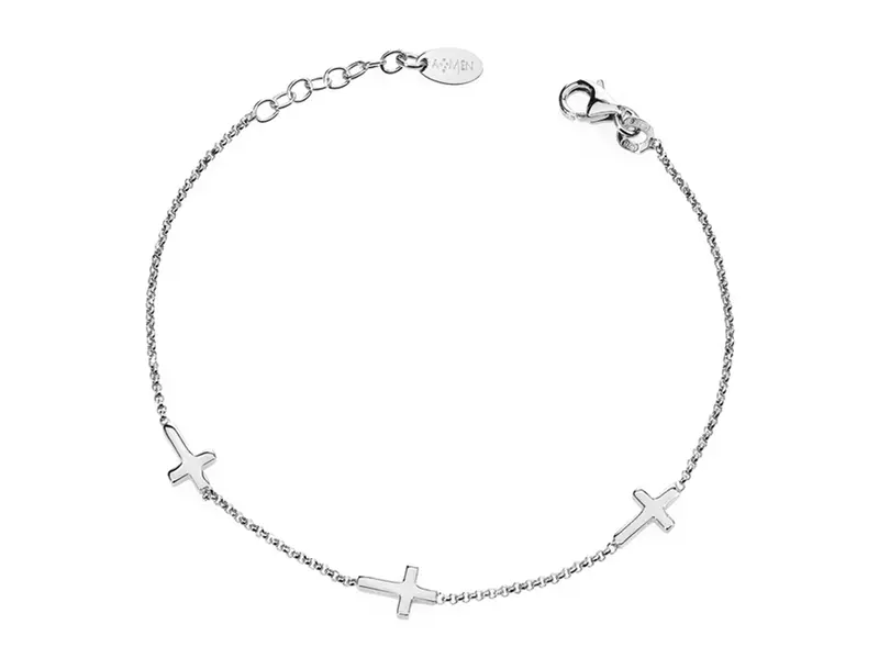 Bracciale Amen Unisex Prega Ama Br3Cb