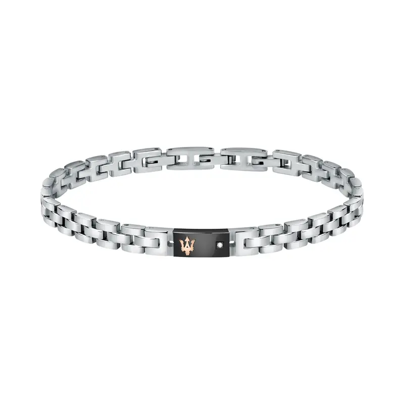 Bracciale Uomo Maserati Diamonds Jm221Aty05