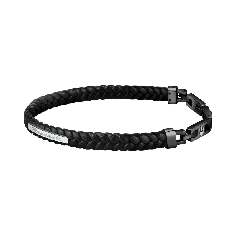 Bracciale Uomo Maserati Recycled Leather Jm222Ave02