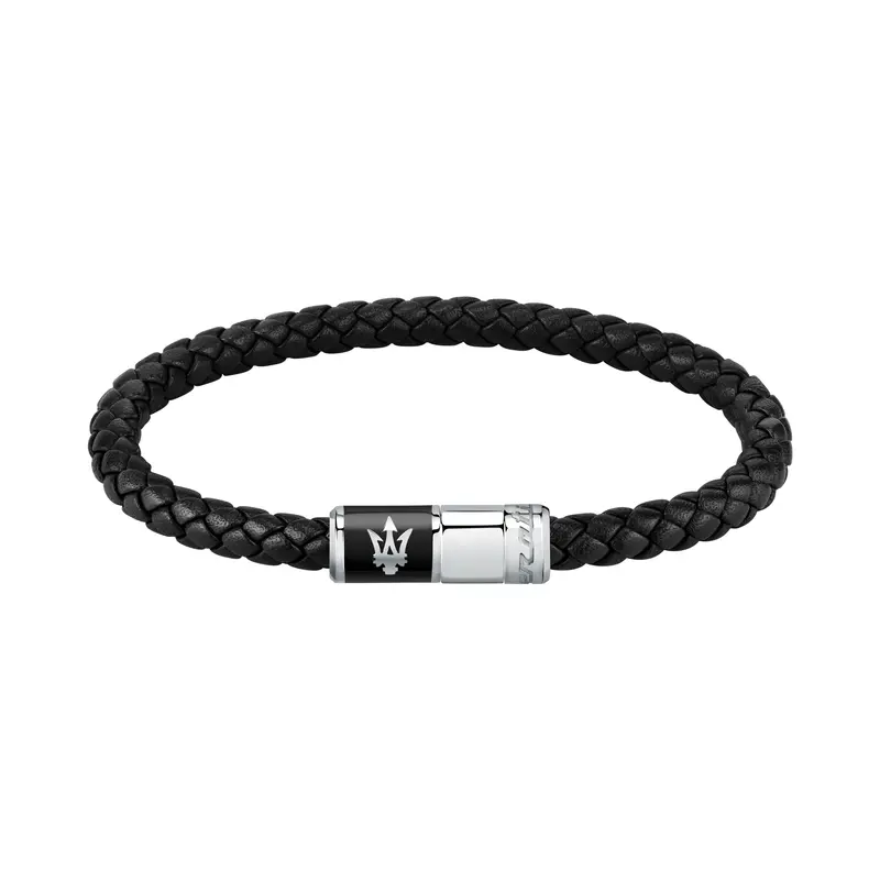 Bracciale Uomo Maserati Recycled Leather Jm222Ave07