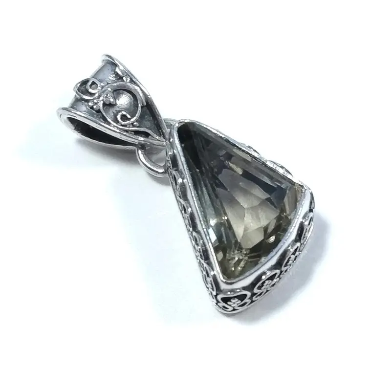 Ciondolo ETNICO in argento 925 Ciondolo Citrino
