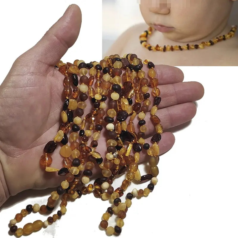 Collana d'ambra per Bambini