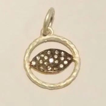 COLLANA occhio - Zircone