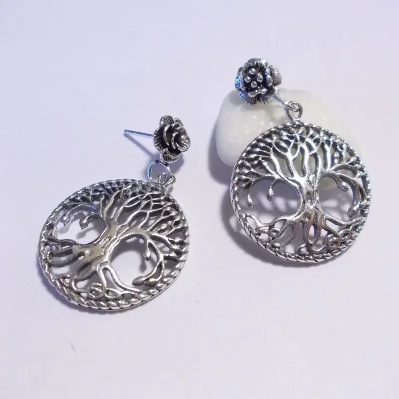 ORECCHINI Albero della vita in argento 925