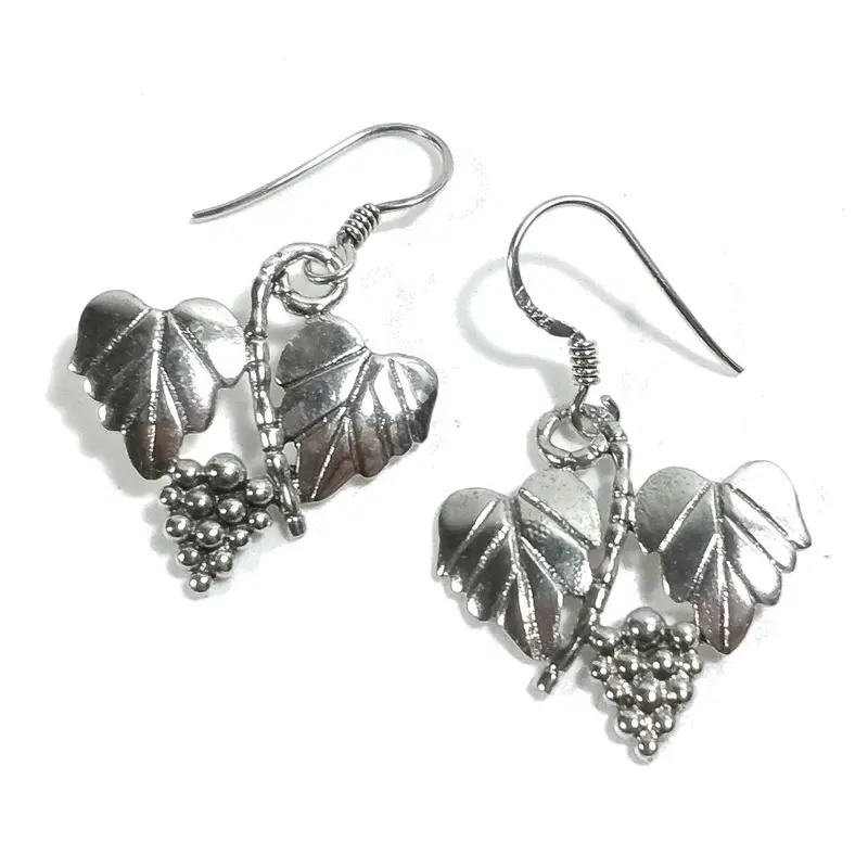 Orecchini artigianali in argento 925 - VITE