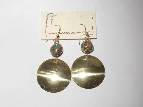 ORECCHINI ETNICI con CLIPS o senza