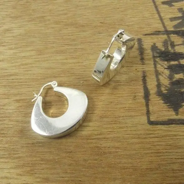 ORECCHINI in argento 925 cerchio piccolo - REDDY