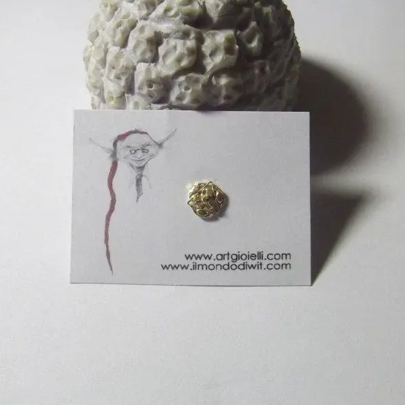 Orecchino da naso in oro 18 carati 5 mm - SAMUDRAM