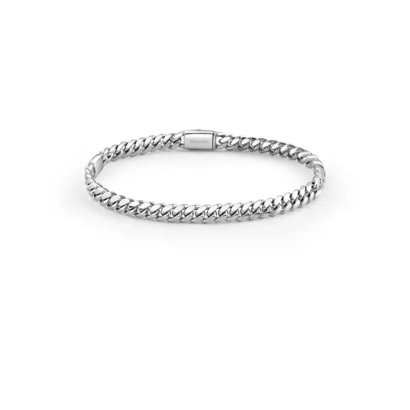 Salvini Bracciale Equilibrio Groumette Small Argento